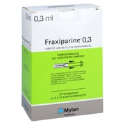 FRAXIPARINE 0,3 ml Injektionslösung i.e.Fertigspr. 10X0,3 ml