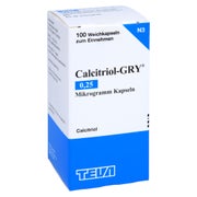 Calcitriol GRY 0,25 Mikrogramm Kapseln 100 St