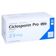 Ciclosporin Pro 25 mg Weichkapseln 100 St