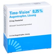 Timo-vision 0,25% Augentropfen 3X5 ml