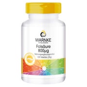 Produktabbildung: Folsäure 800 Microgramm Tabletten 100 St