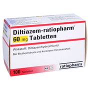 Diltiazem-ratiopharm 60 mg Tabletten 100 St