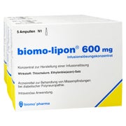 Biomo-lipon 600 mg Ampullen 20 St