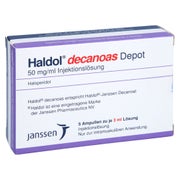 HALDOL decanoas Depot 50 mg/ml Inj.-Lsg.i.e.Amp. 5X3 ml
