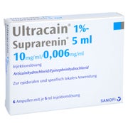 Ultracain 1% Suprarenin 5 ml Ampullen 6X5 ml