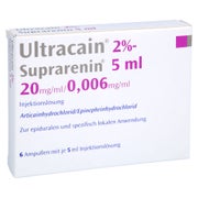 ULTRACAIN 2% Suprarenin 5 ml Inj.-Lösung i.e.Amp. 6X5 ml