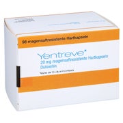 YENTREVE 20 mg magensaftresistente Hartkapseln 98 St