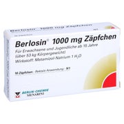 Berlosin 1000 mg Suppositorien 10 St