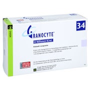 GRANOCYTE 34 Mio.I.E./ml P.u.LM H.Inj./Inf.-L.Spr. 5 St