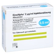 Einsalpha Injektionslösung 10X0,5 ml