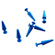 Katheterstopfen Steril 13 mm blau 100 St