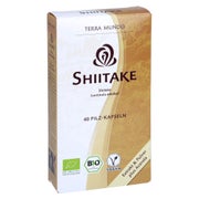 Produktabbildung: Shiitake Vitalpilz Bio Terra Mundo Kapse 40 St