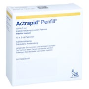 Actrapid Penfil 100 I.E./ml 10X3 ml