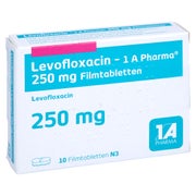 LEVOFLOXACIN-1A Pharma 250 mg Filmtabletten 10 St