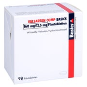 VALSARTAN comp.BASICS 160 mg/12,5 mg Filmtabletten 98 St