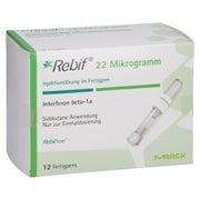 REBIF 22 Mikrogramm Inj.-Lsg.in einem Fertigpen 12 St