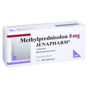 METHYLPREDNISOLON 8 mg Jenapharm Tabletten 100 St