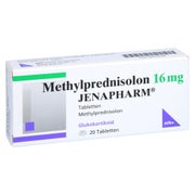 METHYLPREDNISOLON 16 mg Jenapharm Tabletten 20 St