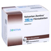 Valsartan Zentiva 160 mg Filmtabletten 98 St