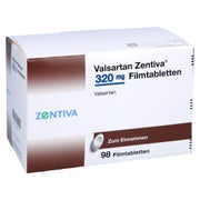 Valsartan Zentiva 320 mg Filmtabletten 98 St