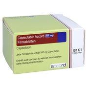 Capecitabin Accord 500 mg Filmtabletten 120 St
