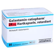 GALANTAMIN-ratiopharm 24 mg Hartkapseln retardiert 84 St