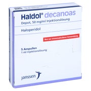 HALDOL decanoas Depot 50 mg/ml Inj.-Lsg.i.e.Amp. 5X1 ml