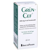 GRÜNCEF 500 mg/5 ml Trockensaft Plv.z.Susp.-Herst. 60 ml