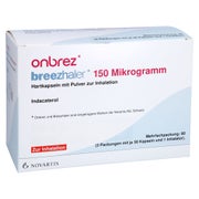 ONBREZ Breezhaler 150 µg Hartkaps.m.Plv.z.Inhal. 3X30 St