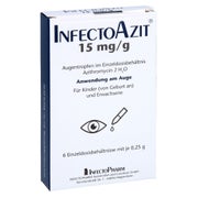 INFECTOAZIT 15 mg/g Augentropfen i.Einzeldosisbeh. 6X0,25 g