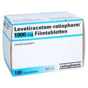 LEVETIRACETAM-ratiopharm 1000 mg Filmtabletten 100 St