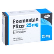 EXEMESTAN Pfizer 25 mg überzogene Tabletten 100 St