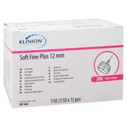 SOFT FINE plus Kanülen 12 mm 29 G 0,33 m 110 St