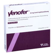 VENOFER 20 mg Fe/ml Injektionslösung Ampullen 5X5 ml