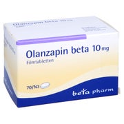 Olanzapin beta 10 mg Filmtabletten 70 St