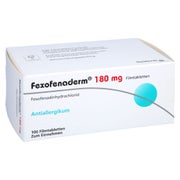 Fexofenaderm 180 mg Filmtabletten 100 St