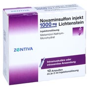Novaminsulfon Injekt 1000 mg Ampullen 10X2 ml