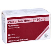 Valsartan Hennig 80 mg Filmtabletten 98 St