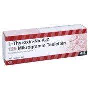 L-THYROXIN-Na AbZ 125 Mikrogramm Tabletten 100 St