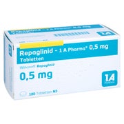 Repaglinid-1a Pharma 0,5 mg Tabletten 180 St