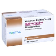 VALSARTAN Zentiva comp.320 mg/12,5 mg Filmtabl. 98 St