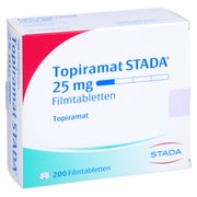 Topiramat Stada 25 mg Filmtabletten 200 St