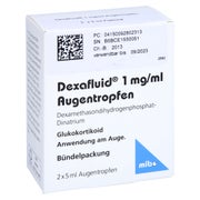Dexafluid 1 Mg/ml Augentropfen 2X5 ml