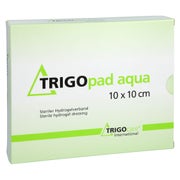 Trigopad aqua Verband 10x10 cm steril 10 St