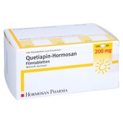 Quetiapin Hormosan 200 mg Filmtabletten 100 St