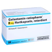 GALANTAMIN-ratiopharm 8 mg Hartkapseln retardiert 84 St