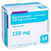 OXCARBAZEPIN-1A Pharma 150 mg Filmtabletten 100 St