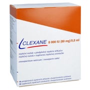 CLEXANE 8.000 I.E. 80mg/0,8ml ILO F.Sp.+Sich-Sys. 10 St