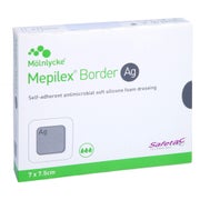 Mepilex Border Ag Schaumverb.7x7,5 cm st 5 St