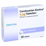 Candesartan Zentiva 4 mg Tabletten 28 St
